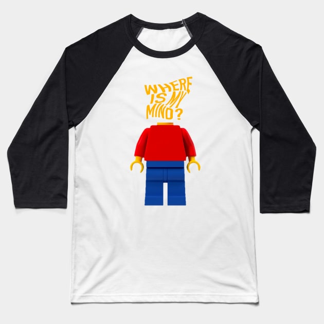 Where is my mind Baseball T-Shirt by Ritvik Takkar